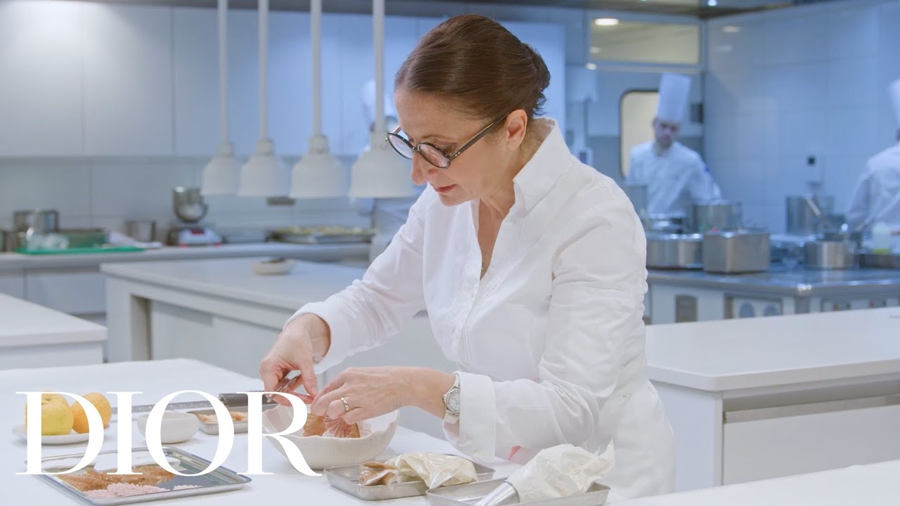 Anne-Sophie Pic Researches Gourmet Delights in the Dior Heritage Archives