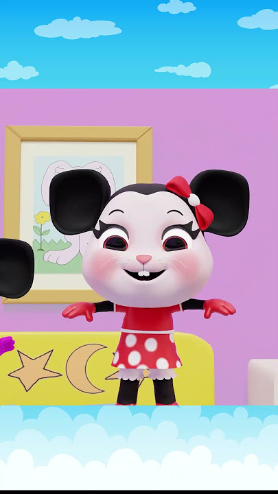 Two Little  Mika Jumping on the Bed