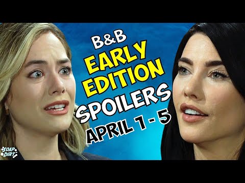 Bold and the Beautiful Early Spoilers April 1-5: Hope Implodes & Steffy's Smug! #boldandbeautiful