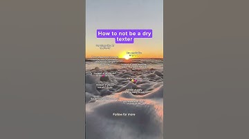 How to not be a dry texter? #howtonotbeadrytexter #dry texter #conversation #shorts