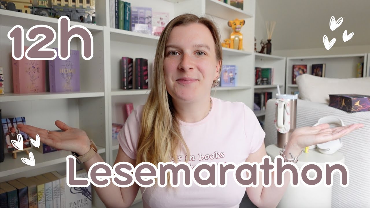 12 Stunden Lesemarathon 📚📖🤍 | + mini Bookhaul!