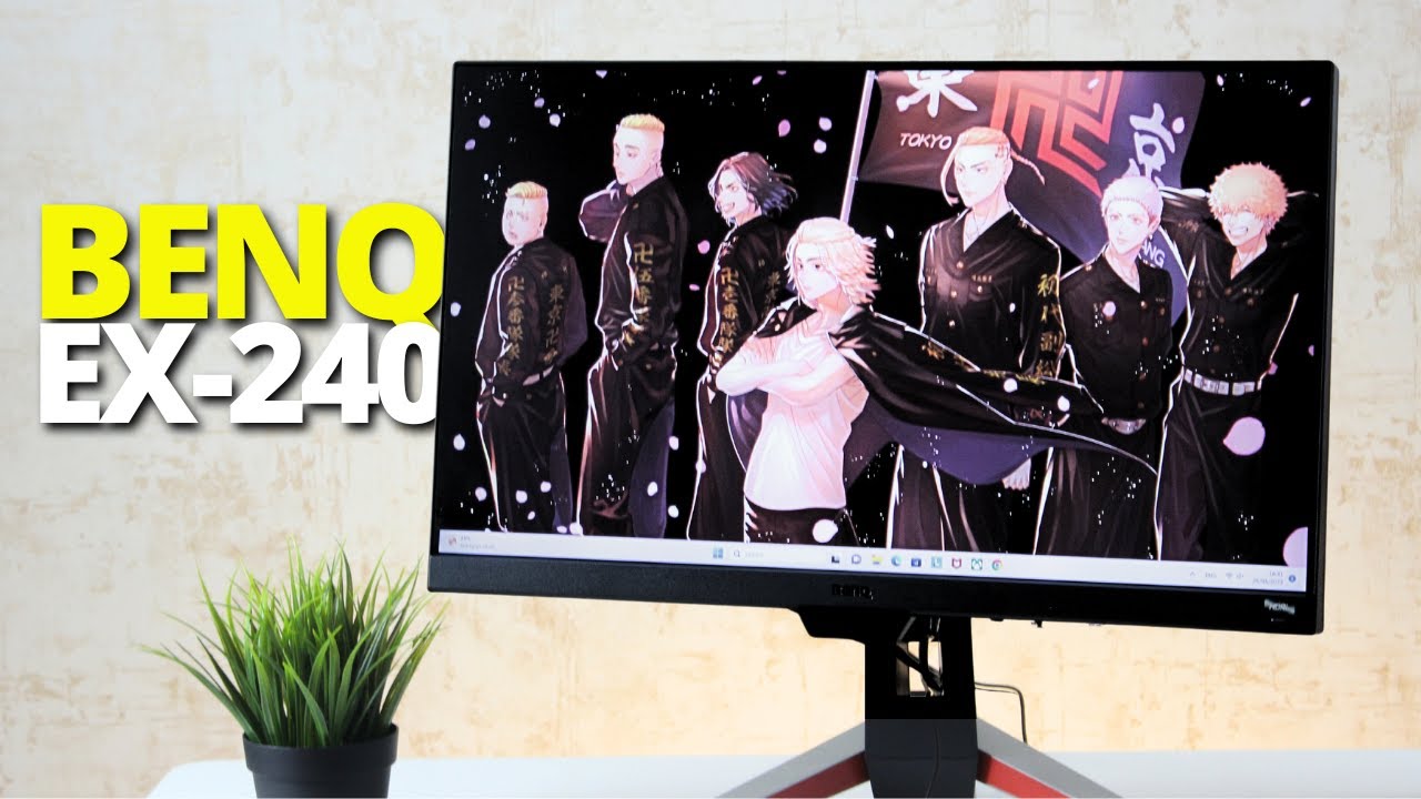 New Arrivals> BenQ EX240 the best 165Hz 1080p monitor unboxing