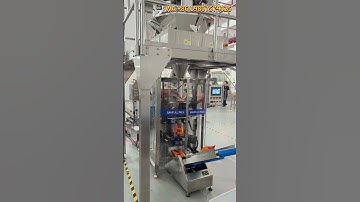 Multi head coffee bean/biscuit sachet filling packaging machine,granule pouch VFFS packing equipment