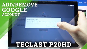 How to Add Google Account to TECLAST P20HD – Login Google Account