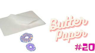Butter Paper||How to make Butter Paper in 2 Minutes||DIY Craft