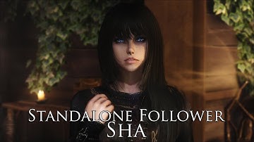 TES V - Skyrim Mods: YuiH Standalone Follower - Sha