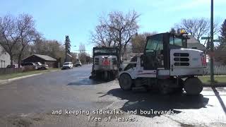 Fall Street Sweeping