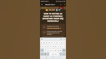 How to Retire as Early as possible Memefi code subscribe 🖤