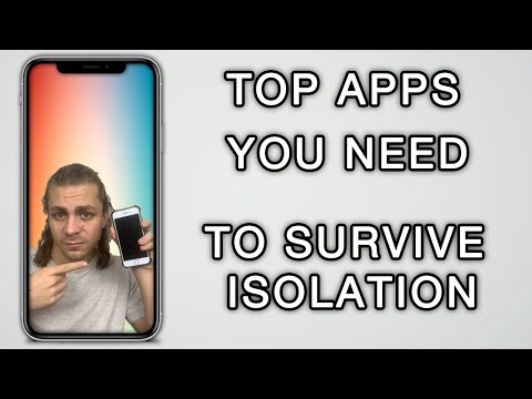 TOP 5 IPhone Apps YOU NEED To Have During YOUR QUARANTINE/ISOLATION | (2020)