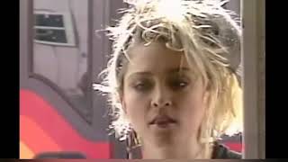 MADONNA BORDERLINE RARE ON SET \& DEMO - Making of 1984 backstage by LaRakela.com