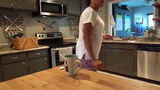 Clean With Me Kitchen, Dinning Room , Master Bedroom & E Cabinet Clean Up