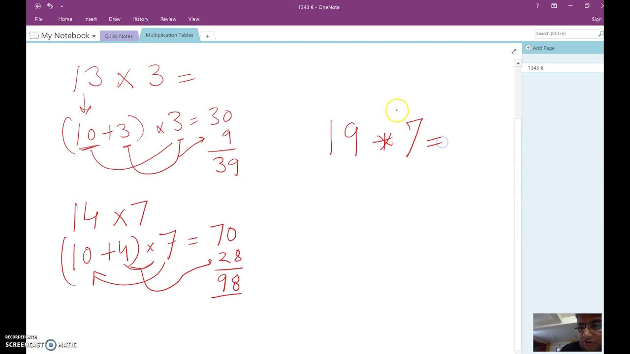 Multiplication Table Tricks YouTube Multiplication Table Tricks YouTube