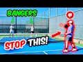 How to beat bangers in pickleball 10 minutes of examples