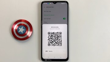 Connect Wifi with QR code, share wifi password with QR code on OPPO A57 Android 12