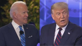 Donald Trump and Joe Biden Hold Simultaneous Town Halls