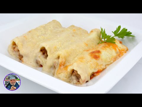 Canelones con carne del cocido - cocina familiar con javier romero tv - canelones de cocido