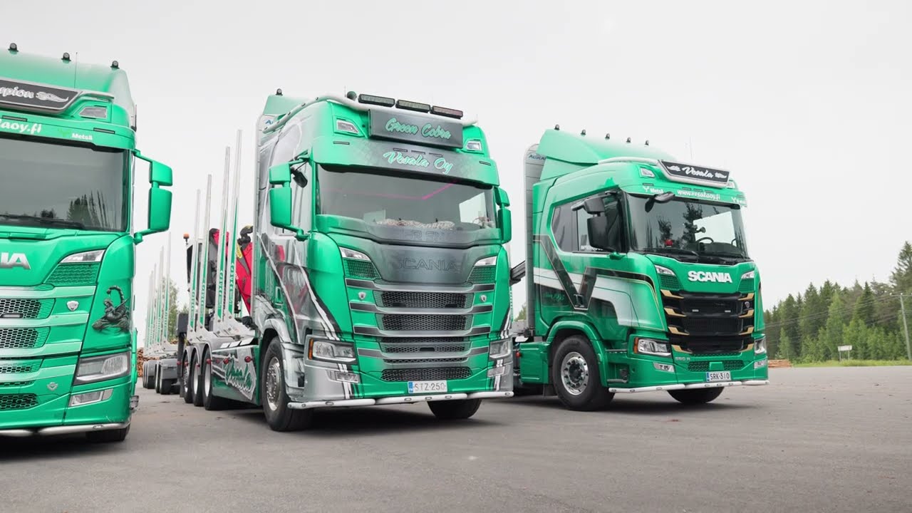 puukuljetus vesala oy 30v juhlavideo.