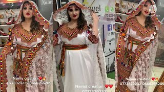 Robe Kabyle Moderne Pour Tasdira Et Mariage. Collection Naima Madjnoun