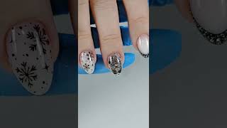 Гномик на ногтях 🤩 ручная роспись ногтей 🖤 Gnome nail art