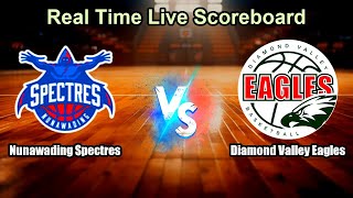 Nunawading Spectres vs Diamond Valley Eagles Live Score