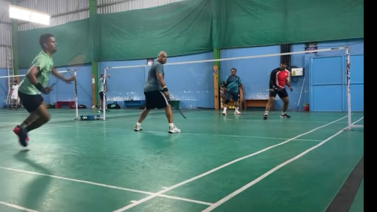Short clip of Badminton match 04 racket clashes and dive shots #latest ...