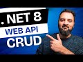 Aspnet web api crud operations  net8 and entity framework core tutorial