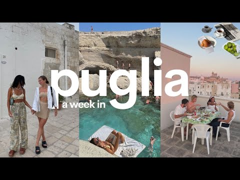 a dream week in Puglia ~ South Italy travel VLOG 🍝 🥂