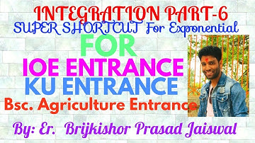 Integration(Shortcut)-Part-6 for IOE Entrance Preparation,Bsc. Agriculture Entrance,+2 in Nepali