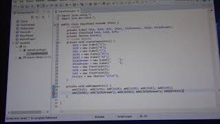 Interface using Java - Part II