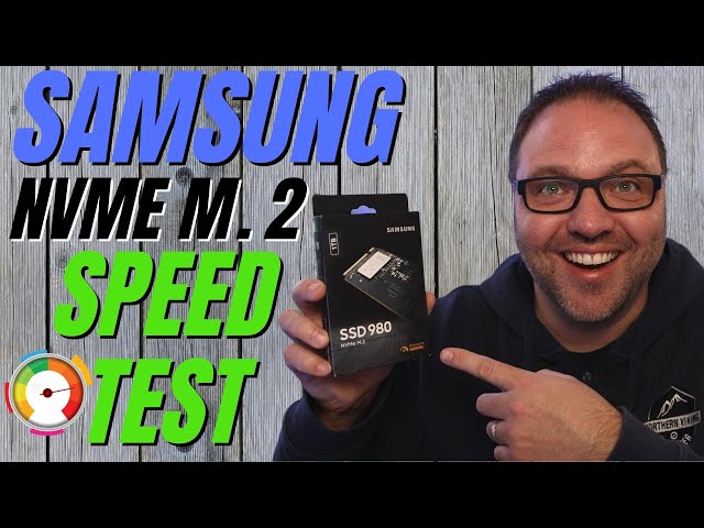 Samsung 1TB SSD 980 NVMe M.2 Speed Test