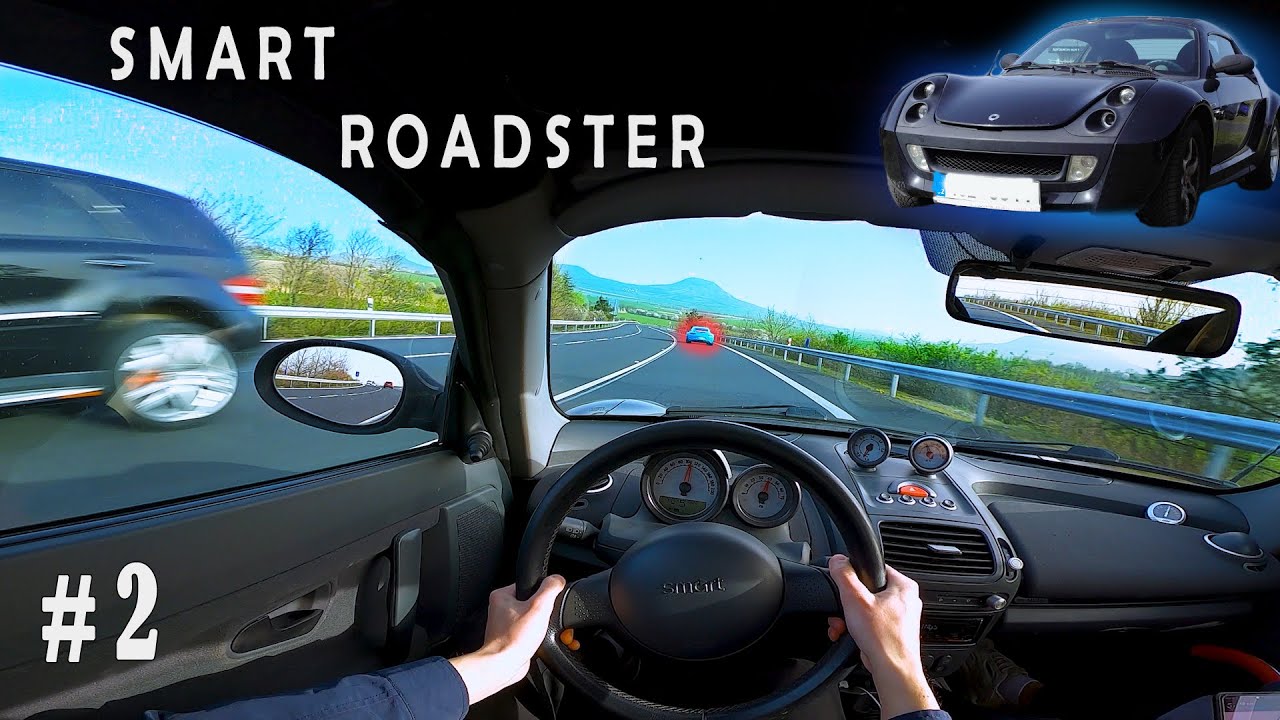 Porsche 911 VS Smart roadster 2006 (82 hp) - POV test drive | 2