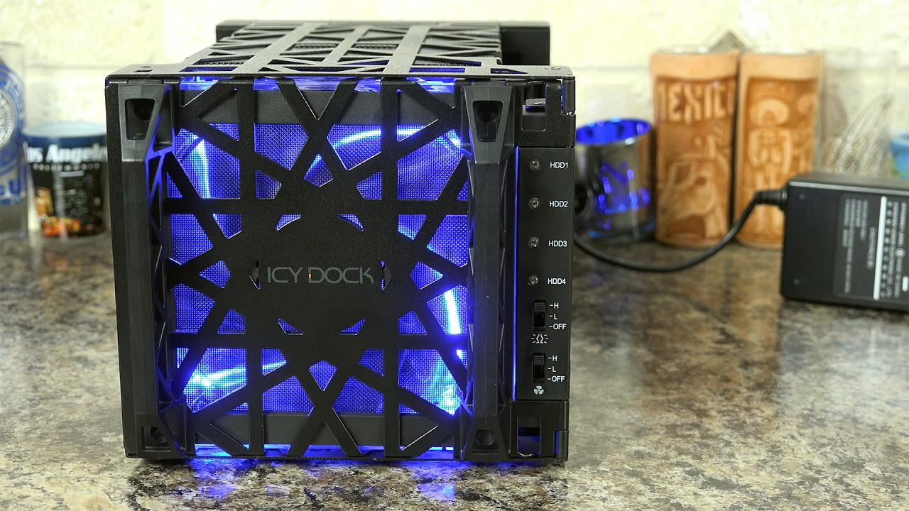 Icy Dock Black Vortex - Functionality with Style 