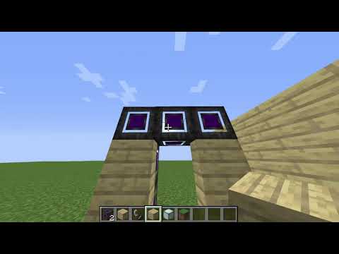 How to use the Immersive Portal mod (Forge 1.16.5)