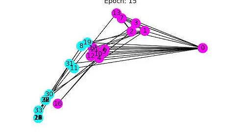 Semi-supervised node classification with graph neural network for community detection.