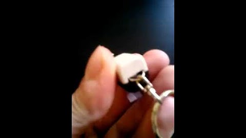 EVERBUYING Lovely Tiny LCD Projector Projection Clock with Key Chain Ring - Black