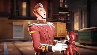 Enemy Doorman when you deathball his Walker | A Deadlock Animation