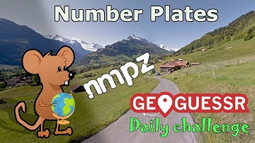 Geoguessr Daily Challenge - NMPZ - I Saw The Tiniest Number Plate On This Car
