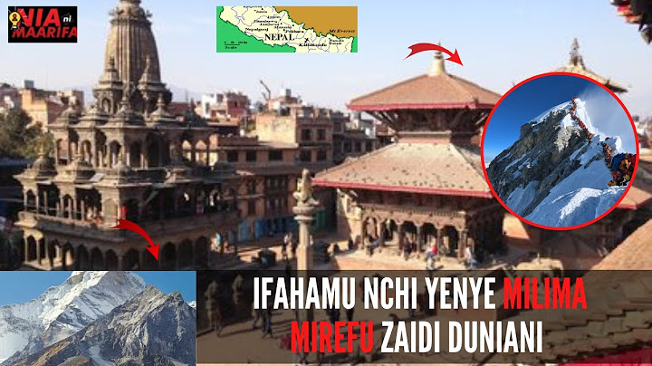 HII NDIO NCHI YENYE MILIMA MIREFU ZAIDI DUNIANI