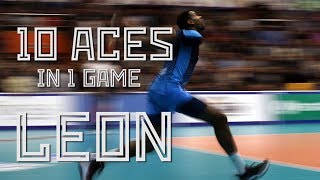 10 aces in one game by Wilfredo Leon! / 10 эйсов Вильфредо Леона в матче против «Кузбасса»! 10 aces in one game by Wilfredo Leon! / 10 эйсов Вильфредо Леона в матче против «Кузбасса»!