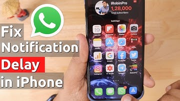 WhatsApp NOTIFICATIONS & MESSAGES DELAY in iPhone [SOLVED]