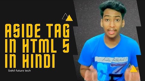 Aside tag in Html 5 in hindi - urdu tutorials | Html tutorial for beginners | latest html of (2020)