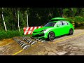 Weird Speed Bumps vs Cars #1 | BeamNG DRIVE