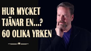 Hur mycket tjänar...?  | Löner för olika yrken 2021