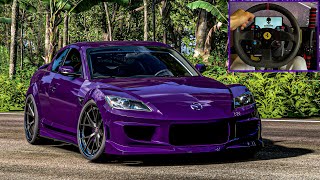 Forza Horizon 5 - Mazda RX8 | Drive with Thrustmaster  T300 + TH8A screenshot 1