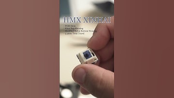 HMX Xinhais are cool #asmr #clacky #mechanicalkeyboard
