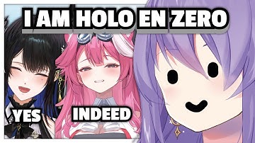 Nerissa and Raora agree when Moona introduce herself as Hololive EN ZERO !