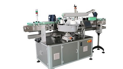 automatic front and back labeling machine manufacturers for Cone bottle label applicator price