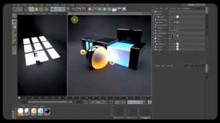 Cinema 4D Photo Studio Render Tutorial