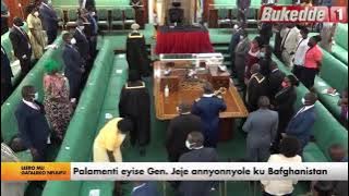 #Leero mu #Agataliikonfuufu: alamenti eyise Min. Jeje annyonnyole ku ba Afghanistan.