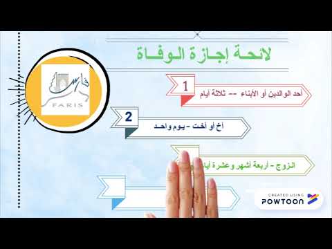 1لائحة إجازة الوفاة